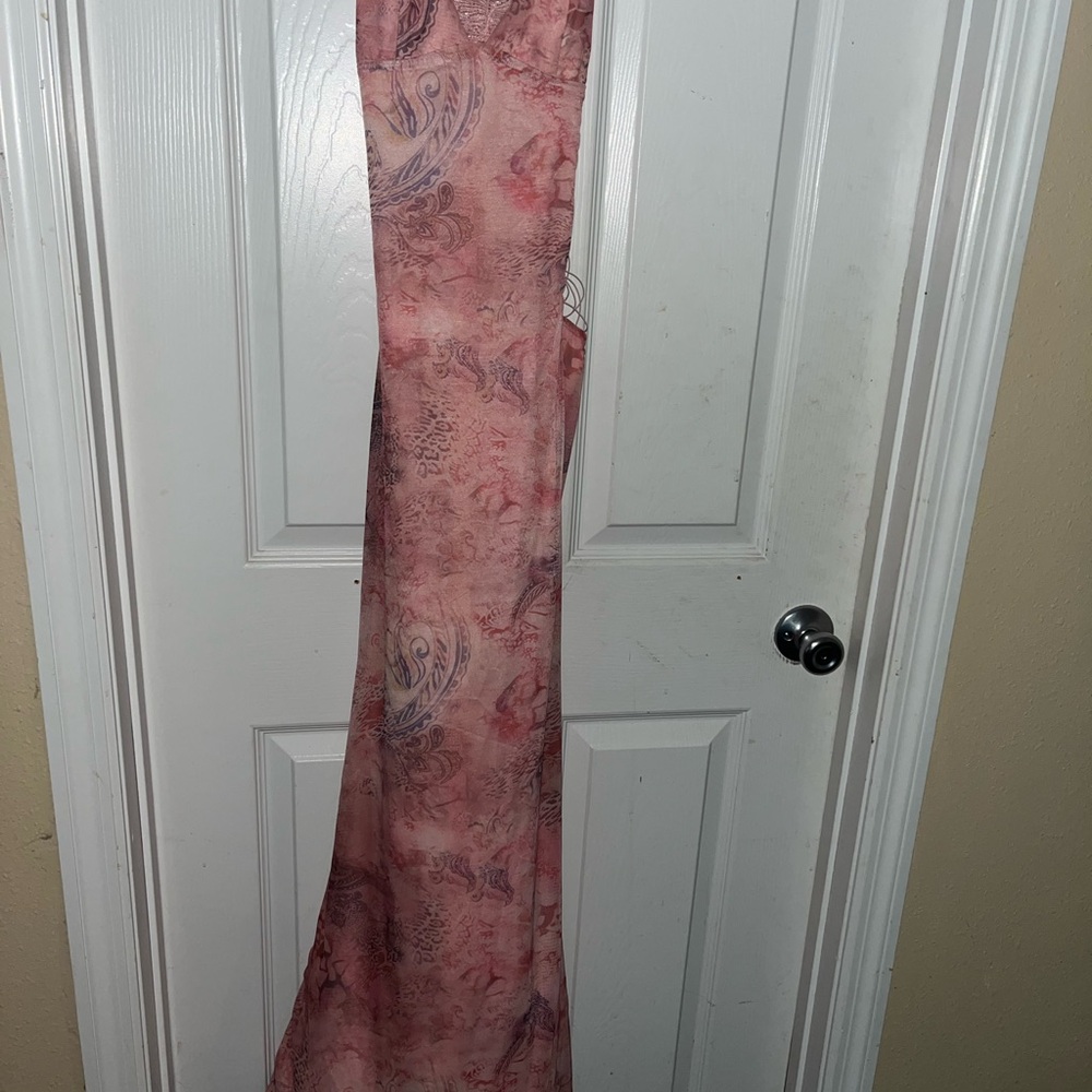 Pink Paisley Scarf